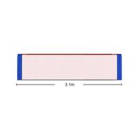 3.1/4.1/5.1/6.1m Professional Sport Training Standard Badminton Volleyball Net Easy Setup Outdoor Tennis Mesh Net white