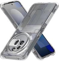 TPU Transparent Case For Nothing Phone 3 3a Pro 2a 1 Protective Cover Four Corners Shockproof Bumper Capa Coque Fundas Nothing Phone (2a) gryna