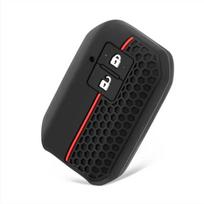 Silikoninis raktų dėklo dangtelis, skirtas Suzuki Swift 2017 2018 Keyless Fob Shell Skin Raktų pakabuko raktų pakabuko laikiklio apsauga juoda