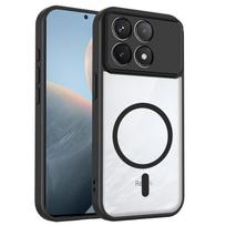 For Xiaomi Redmi K90 Magsafe Magnetic Wireless Charging Case Cover Redmi K90 Pro Max Airbag Anti-Fall Acrylic Case Redmi K80 Pro Redmi K90