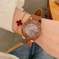 Fashion Light Luxury Temperament Silicone Women'S Watch Niche Candy Color Female Student Quartz Watch
