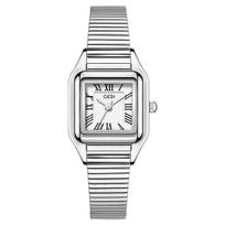 Small Exquisite Steel Belt Watch Retro Light Luxury Niche High Value Women'S Quartz Watch