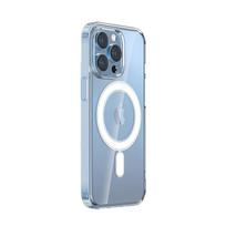 Anti Yellow Shockproof Clear Phone Back Cover Shell for iPhone 17 Pro 16 Promax Fingerprinting  Magnetic Case for iPhone 15 16 Corrugated Box&For iPhone 16 krištolo skaidrumo spalva