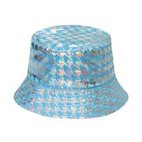 Luxury Reversible Adult Custom Print Summer Double Side Wear Fisherman Bucket Hats One Size
