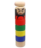 Castle Enterprise Traditional Wooden Toy Daruma Otoshi (Small)