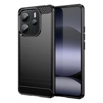 For Xiaomi Redmi Note 14 4G Case Xiaomi Redmi Note 14 4G Cover Shockproof Brushed TPU Phone Back Cover Xiaomi Redmi Note 14 4G 24117RN76E(164.84mm)