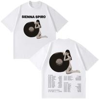 2026 Summer Fashion Oversized Casual T-shirt Sienna Spiro My House Tour 2026 Graphic Tshirt Men Women Hip-hop Vintage T-Shirt 4XL