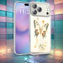 Cool Butterfly For iPhone 17,12,11,14,13,15,16,Plus,Air,Pro,Max,E,Mini for Magsafe Magnetic Frosted Phone Case iPhone14ProMax