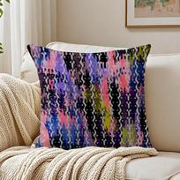 Fashion A-Amelia Grahams London Luxury Cushion Cover Pillowcase Anti-Dustmite Living Room Sofa Decor Cushion Room Peach skin 18*18(CM)-1Pcs