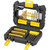 Grąžtų ir sukimo antgalių rinkinys Stanley STA88542-XJ; HSS; 50 vnt.
