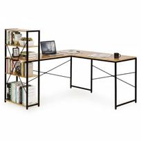 Kampinis stalas su lentynomis, Modernhome