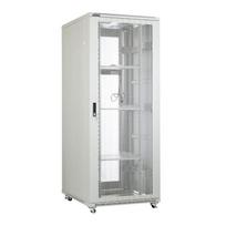 Pastatoma komutacinė spinta 19" 37U A2-6837G (600x800x1600mm, pilka, IP20, iki 1000kg)