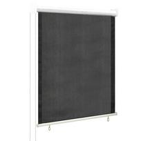 vidaXL Lauko roletas, 85 (plotis) x 140 (aukštis) cm, antracito spalvos