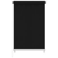 vidaXL Lauko roletas, 165 (plotis) x 230 (aukštis) cm, juodos spalvos