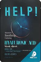 Veido kaukė Bergamo Help! Hyaluronic Acid, 25 ml