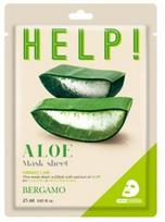Veido kaukė Bergamo Help! Aloe, 25 ml