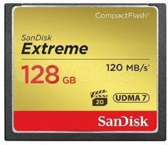 Atminties kortelė SanDisk Extreme CF 128GB 120MB/s UDMA7 SDCFXSB-128G-G46 atmintis