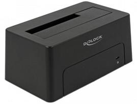 Doko stotelė Delock 2.5"/3.5" SATA - USB-C 3.2 Gen 1 (63958)
