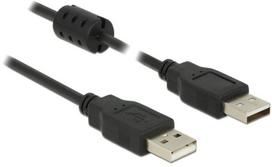 USB kabelis Delock USB-A – USB-A 3 m juodas (84892)