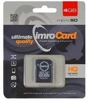 Imro 4GB 412GB talpos „Micro SD“ atminties kortelė + adp 10C