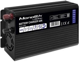 Akumuliatorius QOLTEC 51956 išmanusis „Monolith“ įkroviklis LiFePO4 AGM GEL SLA akumuliatoriams / 40A / 12V