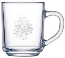 Gėlių skaidrus puodelis 250 ml LUMINARC