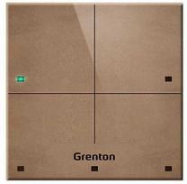 GR1 GRENTON TOUCH PANEL/ 4 TOUCH FIELDS/ TF-BUS/ LIGHT, PAGAMINTA IŠ NATŪRALIOS ODOS PRIEKIS