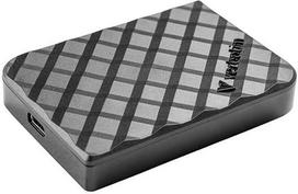 Kietasis diskas SSD išorinis Verbatim Store n Go Mini Diamond, 32024, 512GB, juodas, USB C