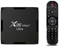 TV priedėlis X96 Max + Ultra Android 11 4/64GB Amlogic S905X4 tv box