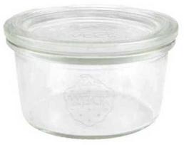 Uogienės stiklainis Weck su dangteliu (740) 290 ml Ø10x5,5 cm 6 vnt./pak.