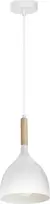 Luminex „Noak Wood E365b“ pakabinamas šviestuvas, 1x60W, E27, 1194, baltai ruda spalva