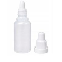 Skaidrus buteliukas su lašintuvu, 15 ml. 50 vnt.