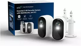 ARLO E3 HD 2-CAMS + 2X MOUNTS