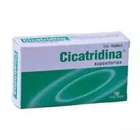 Cicatridina žvakutės nuo hemorojaus 5 mg