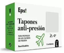 Eps anti-slėginiai ausų kištukai, L dydis, 2 vnt