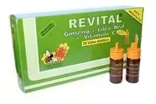 Pharma Otc Revital Ginseng Royal Jelly Vitamin C 20 geriamieji buteliukai