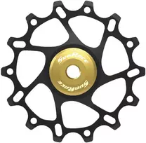 Galinio pavarų perjungėjo ratukas SunRace SP864 Alu 14T