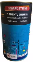 Chalk Chuckles Cheminiai elementai – edukacinis stalo žaidimas apie periodinę lentelę (2–4)