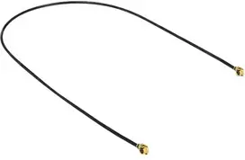 DeLOCK 89609, 0.3 m, 1.13, MHF (I-PEX), MHF (I-PEX), Juodas, Gold
