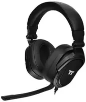 Thermaltake Argent H5 Stereo, Laidinis, Žaidimams, 20 - 20000 Hz, 370 g, Ausinės su mikrofonu, Juoda