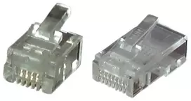 EFB Elektronik 37512.1-100 - RJ-10 - Transparent - U/UTP (UTP) - 100 pc(s)