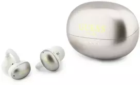 Guess Metallic Finish Classic Logo OWS belaidės ausinės Auksinė