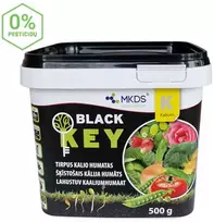 Tirpus kalio humatas Juodas KEY, 500g