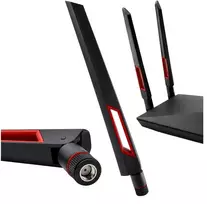 Antena WIFI 12dBi SMA-Male - dviguba 2.4GHz ir 5G 5.8 GHz