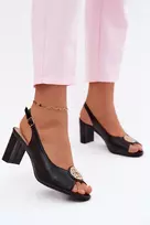 Boto Moteriški elegantiški juodos spalvos bateliai