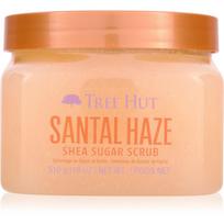 Tree Hut Shea Sugar Scrub Santal Haze kūno šveitiklis su cukrumi 510 g