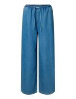 Selected - Slfrelaxed Tenna Hw Jeans - Plačios kelnės - Mėlyna