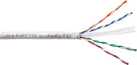 Emiter Emitter Net UTP (U/UTP) Cat.6 Cable 450MHz, Wire, Standard, PVC, Grey