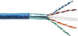Gembird Emitter Net FTP (F/UTP) Cat.6 450MHz Cable, 4x2x23AWG Wire, PVC
