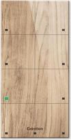 Grenton TOUCH PANEL/ 8 TOUCH AREAS/ TF-BUS/ LIGHT WOODEN FRONT